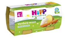 HIPP BIO HIPP BIO OMOGENEIZZATO VERDURE MISTE 2X80 G
