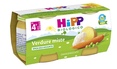 HIPP BIO HIPP BIO OMOGENEIZZATO VERDURE MISTE 2X80 G image not present
