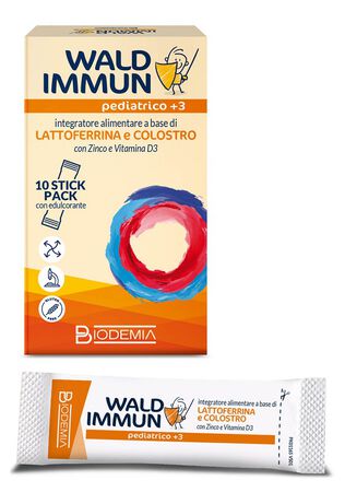 WALD IMMUN PEDIATRICO +3 10 STICK GUSTO CIOCCOLATO image not present