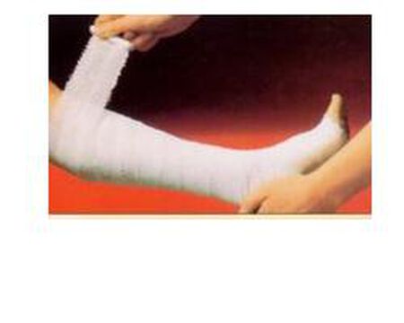 BENDA ALL'OSSIDO DI ZINCO PER IL TRATTAMENTO DELLE ULCERE VARICOSE DI TIPO SECCO E DELLE DERMATITI CRONICHE VISCOPASTE PB7 600X7,5CM image not present