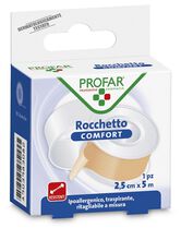 ROCCHETTO IN TELA COMFORT 2,5 CM X 5 M PROFAR