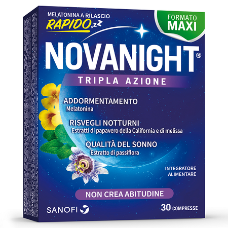 NOVANIGHT 30 COMPRESSE RILASCIO RADIDO NEW image not present