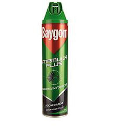 INSETTICIDA BAYGON SCARAFAGGI E FORMICHE PLUS SPRAY 400 ML image not present