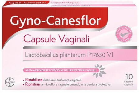 GYNOCANESFLOR 10 CAPSULE VAGINALI image not present