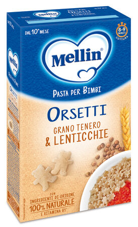 MELLIN ORSETTI CON LENTICCHIE 280 G image not present