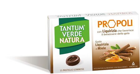 TANTUM VERDE NATURA 15 PASTIGLIE LIQUIRIZIA image not present