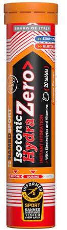 ISOTONIC HYDRA ZERO ORANGE 20 TABLETS image not present