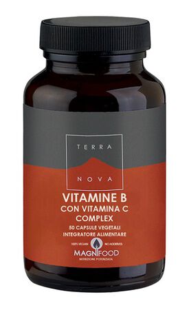 TERRANOVA COMPLESSO DI VITAMINE B CON VITAMINA C 50 CAPSULE image not present