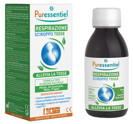 PURESSENTIEL SCIROPPO TOSSE RESPIRAZIONE DISPOSITIVO MEDICO 125 ML image not present