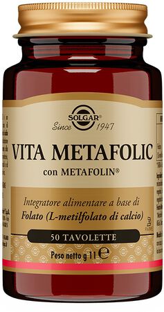 VITA METAFOLIC 50 TAVOLETTE image not present