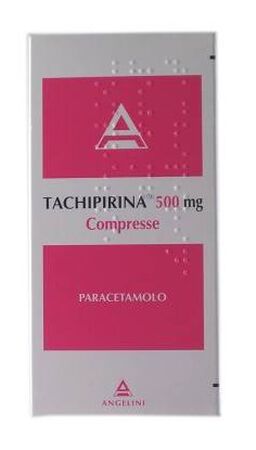 TACHIPIRINA*30 cpr div 500 mg image not present
