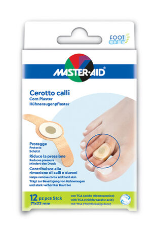 MASTER-AID CEROTTO CALLIFUGO FOOT CARE 71X22 MM 12 PEZZI image not present