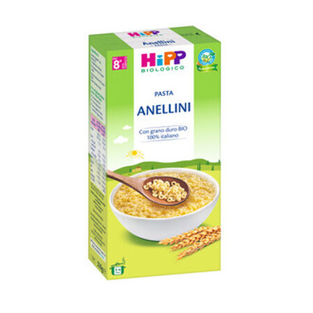 HIPP BIO PASTINA ANELLINI 320 G image not present