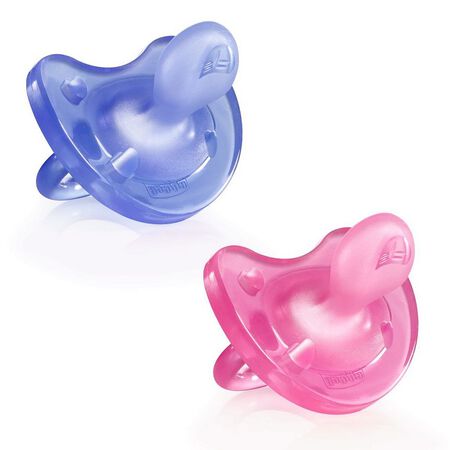 CHICCO GOMMOTTO IN SILICONE GIRL 6-16 MESI 2 PEZZI image not present