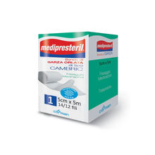 BENDA ORLATA MEDIPRESTERIL CAMBRIC M5X10CM 14/12 FILI