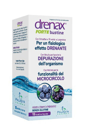 DRENAX FORTE MIRTILLO E UVA 15 BUSTINE image not present