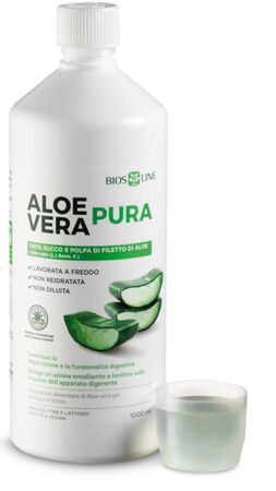 BIOSLINE ALOE VERA SUCCO POLPA 1 LITRO image not present