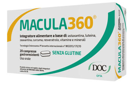 MACULA360 20 COMPRESSE GASTRORESISTENTI image not present