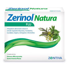 ZERINOL NATURA FLU 14 bustine
