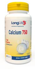 LONGLIFE CALCIUM 750 MG 60 TAVOLETTE