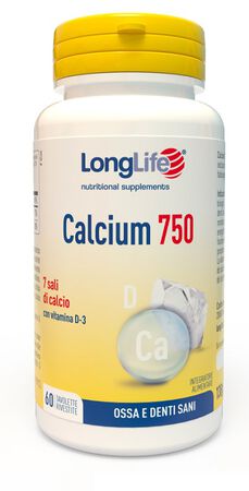 LONGLIFE CALCIUM 750 MG 60 TAVOLETTE image not present
