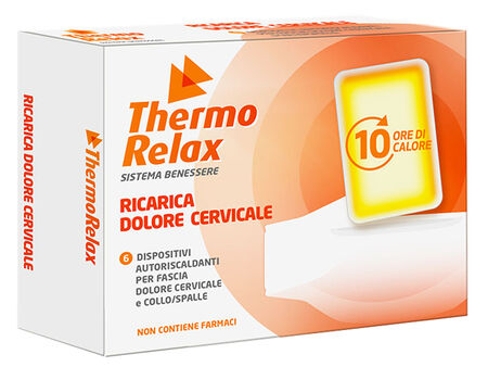 THERMORELAX RICARICA PER FASCIA DOLORE CERVICALE 6 DISPOSITIVI AUTORISCALDANTI image not present