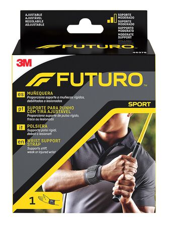 POLSINO ELASTICO UNIVERSALE FUTURO SPORT NERO image not present