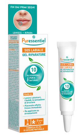PURESSENTIEL GEL SOS LABIALE NUOVA FORMULA 5 ML image not present