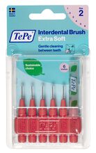 TEPE SCOVOLINO XSOFT ROSSO 0,5MM 6 PEZZI