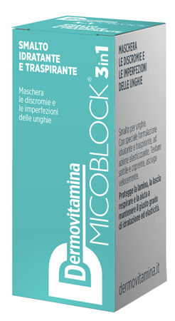 DERMOVITAMINA MICOBLOCK 3 IN 1 SMALTO IDRATANTE E TRASPIRANTE TURCHESE 5 ML image not present