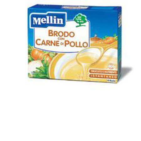 MELLIN BRODO CARNE POLLO 10 BUSTINE X 5 G image not present