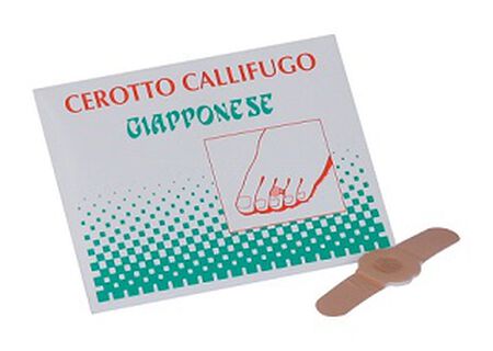CEROTTO CALLIFUGO GIAPPONESE CON ANELLO PARACALLO PER LA RIMOZIONE INDOLORE DEI CALLI 4 PEZZI image not present