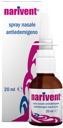 SPRAY NASALE ANTIEDEMIGENO NARIVENT FLACONE 20 ML image not present