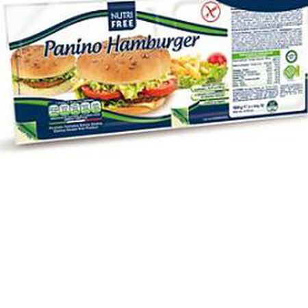 NUTRIFREE PANINO HAMBURGER 180 G image not present