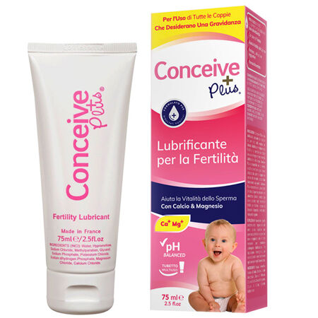 CONCEIVE PLUS LUBRIFICANTE VAGINALE COADIUVANTE FERTILITA' TUBO 75ML image not present