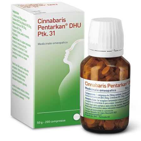 CINNABARIS 31 PTK 200 COMPRESSE 50 G image not present