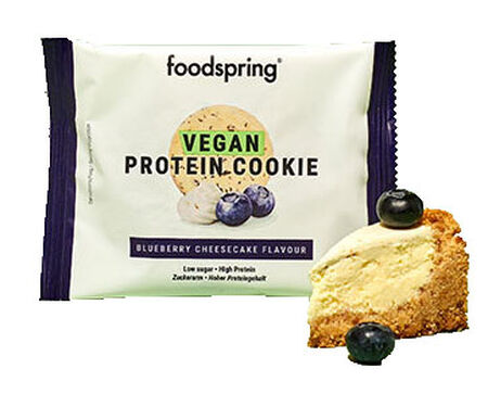 VEGAN PROTEIN COOKIE CHEESECAKE AL MIRTILLO 50 G image not present