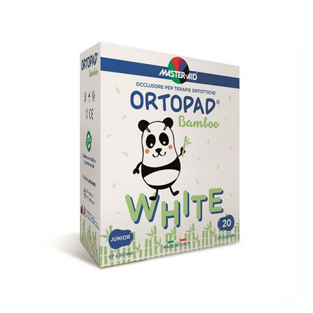 CEROTTO OCULARE PER ORTOTTICA ORTOPAD BIANCO JUNIOR 20 PEZZI image not present