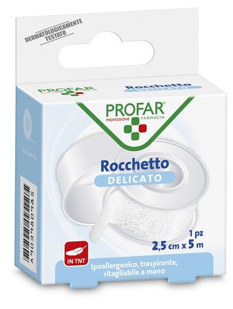 ROCCHETTO TESSUTO NON TESSUTO DELICATO 5 CM X 5 M PROFAR image not present