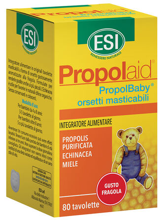ESI PROPOLAID PROPOLBABY ORSETTI 80 COMPRESSE MASTICABILI image not present