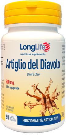 LONGLIFE ARTIGLIO DEL DIAVOLO 2% 60 CAPSULE image not present