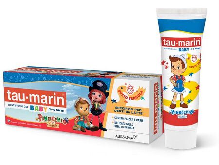 TAU MARIN DENTIFRICIO BABY SMILE FRAGOLA SPECIAL EDITION 44 GATTI 50 ML image not present