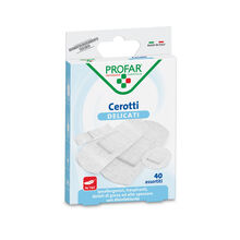 CEROTTO TESSUTO NON TESSUTO DELICATO ASSORTITI 40 PEZZI PROFAR