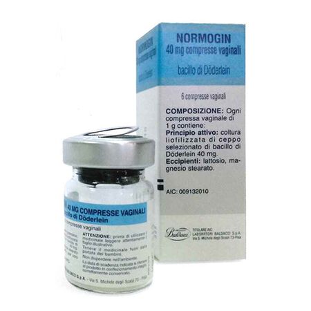 NORMOGIN*6 cpr vag 40 mg image not present