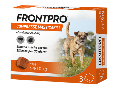 FRONTPRO*3 cpr mast 28,3 mg per cani da 4 a 10 kg image not present