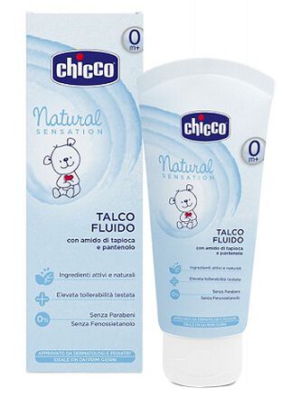 CHICCO TALCO FLUIDO NATURAL SENSATION 100 ML image not present