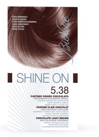 BIONIKE SHINE ON 5,38 CASTANO CHIARO CIOCCOLATO 125 ML image not present