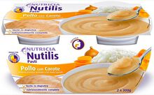 NUTILIS PASTI POLLO CON CAROTE 2 X 300 G