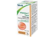 VITAMINA C (TEVA)*10 cpr eff 1 g
