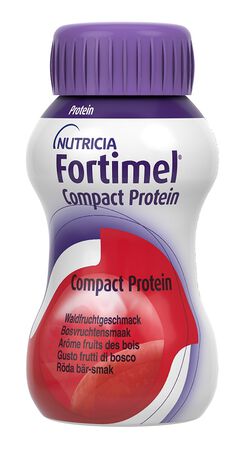 NUTRICIA FORTIMEL COMPACT PROTEIN GUSTO FRUTTI DI BOSCO 4 BOTTIGLIE DA 125 ML image not present